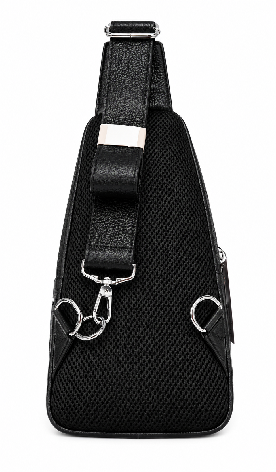The Sorrento — Croc-Embossed Leather Sling Bag