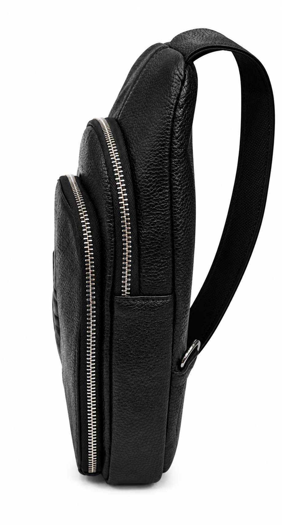 The Sorrento — Croc-Embossed Leather Sling Bag