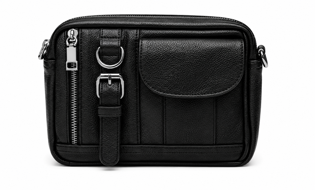 The Ravenna — Leather Camera Crossbody