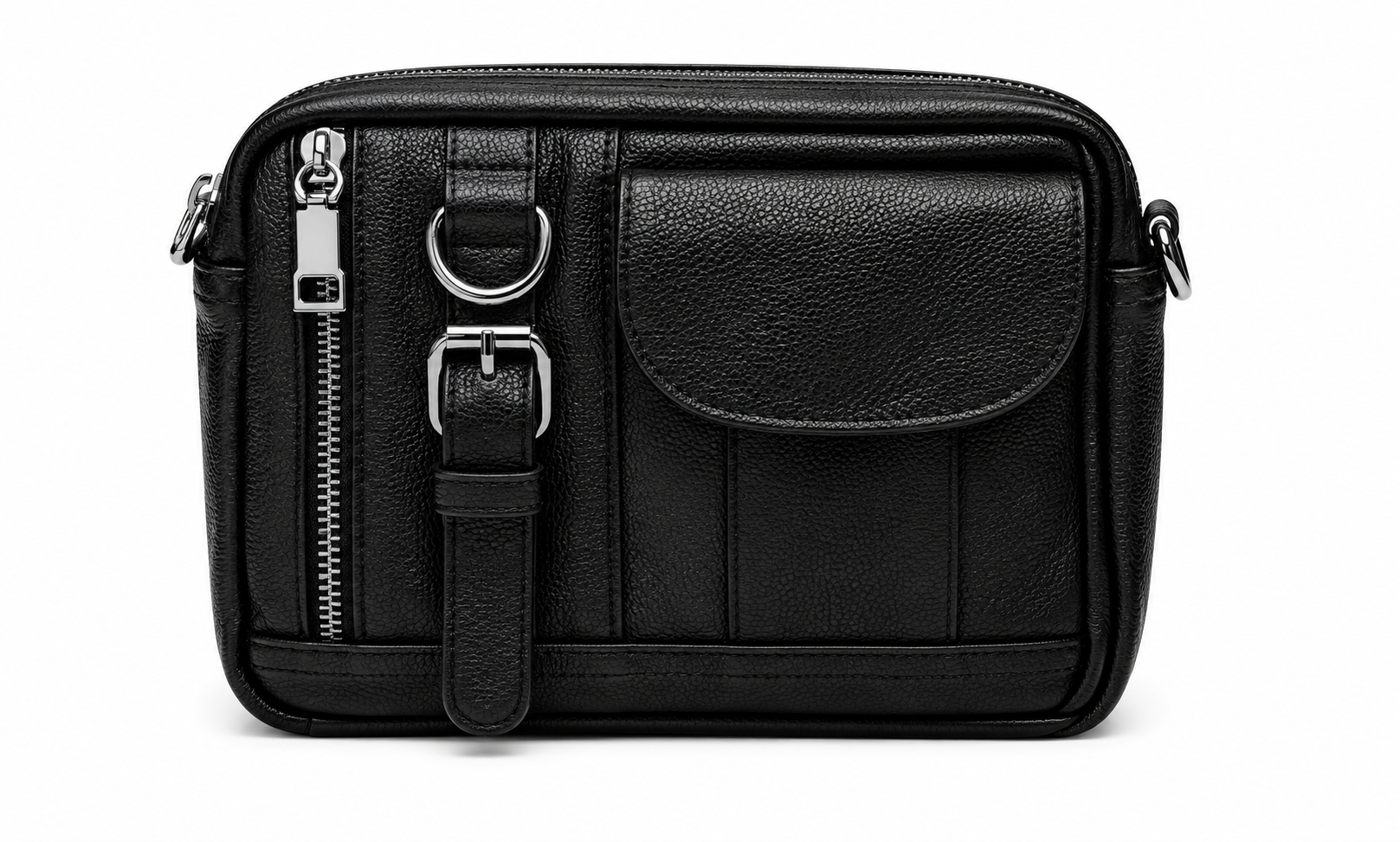 The Ravenna — Leather Camera Crossbody