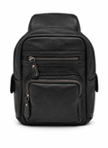 The Amalfi — Leather Sling Backpack