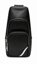 The Como — Leather Chest Sling