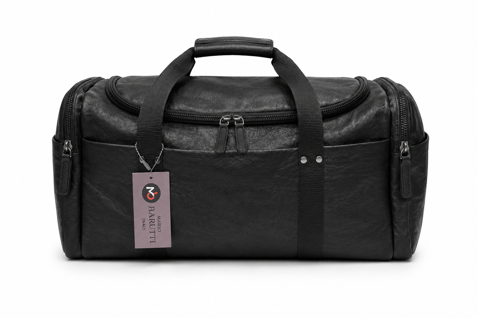 The Lucca — Leather Weekender Duffel